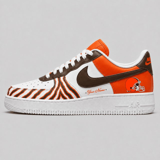 CLE Premium NFL Personalized Low Top AF1 Shoes