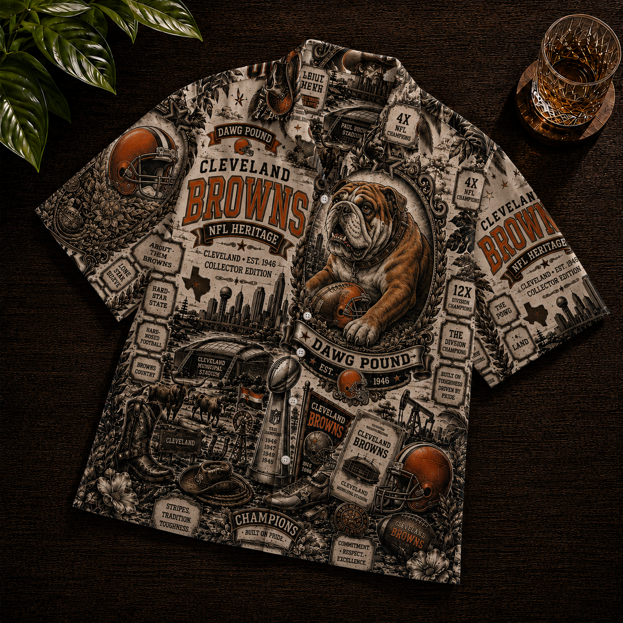 CLE x NFL Premium Chemise Shirt