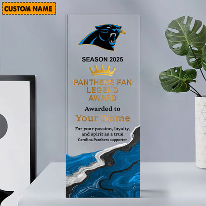 CP NFL Personalized Acrylic Award Plaque Funny Christmas Gift For Family