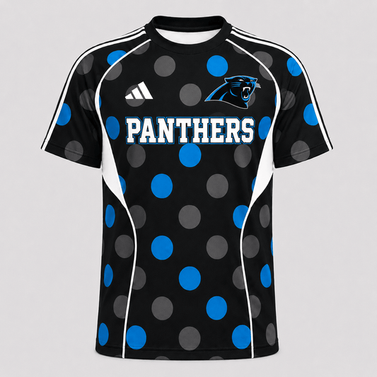 CP Premium NFL Game Day Polka Dot Sports Jersey Shirt