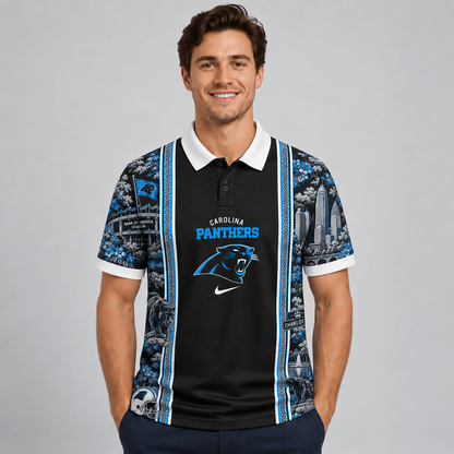 CP Premium NFL Heritage Cityscape Polo Shirt for Loyal Fans
