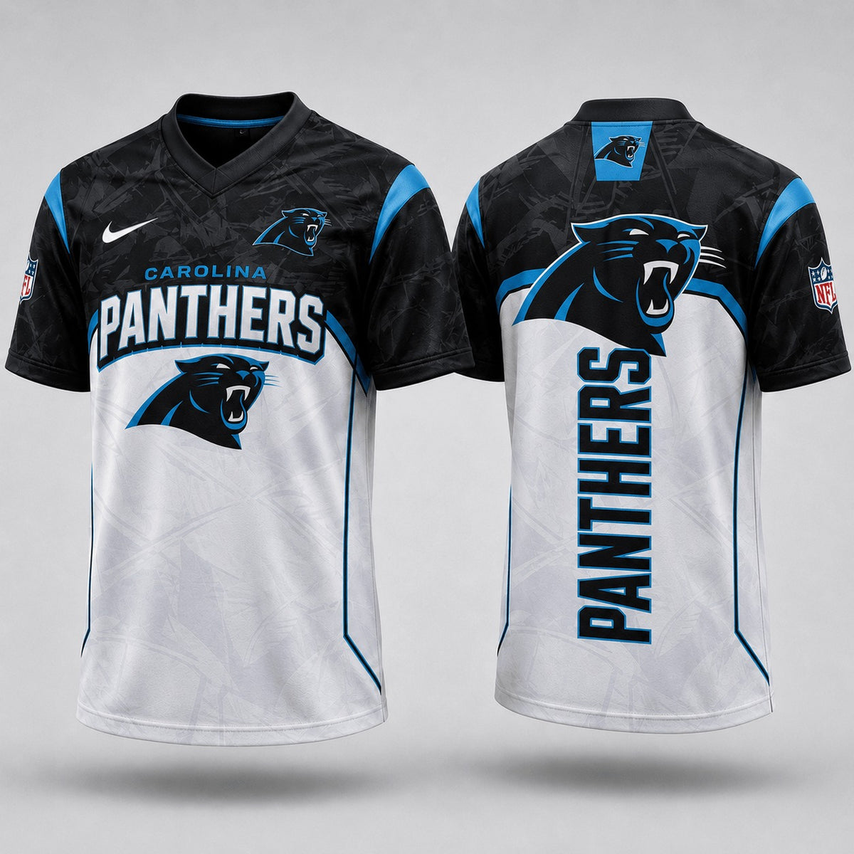 CP Premium NFL Power Graphic 3D V-neck Shirt