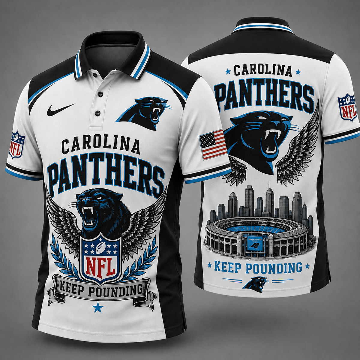CP Premium NFL Winged Pride Polo