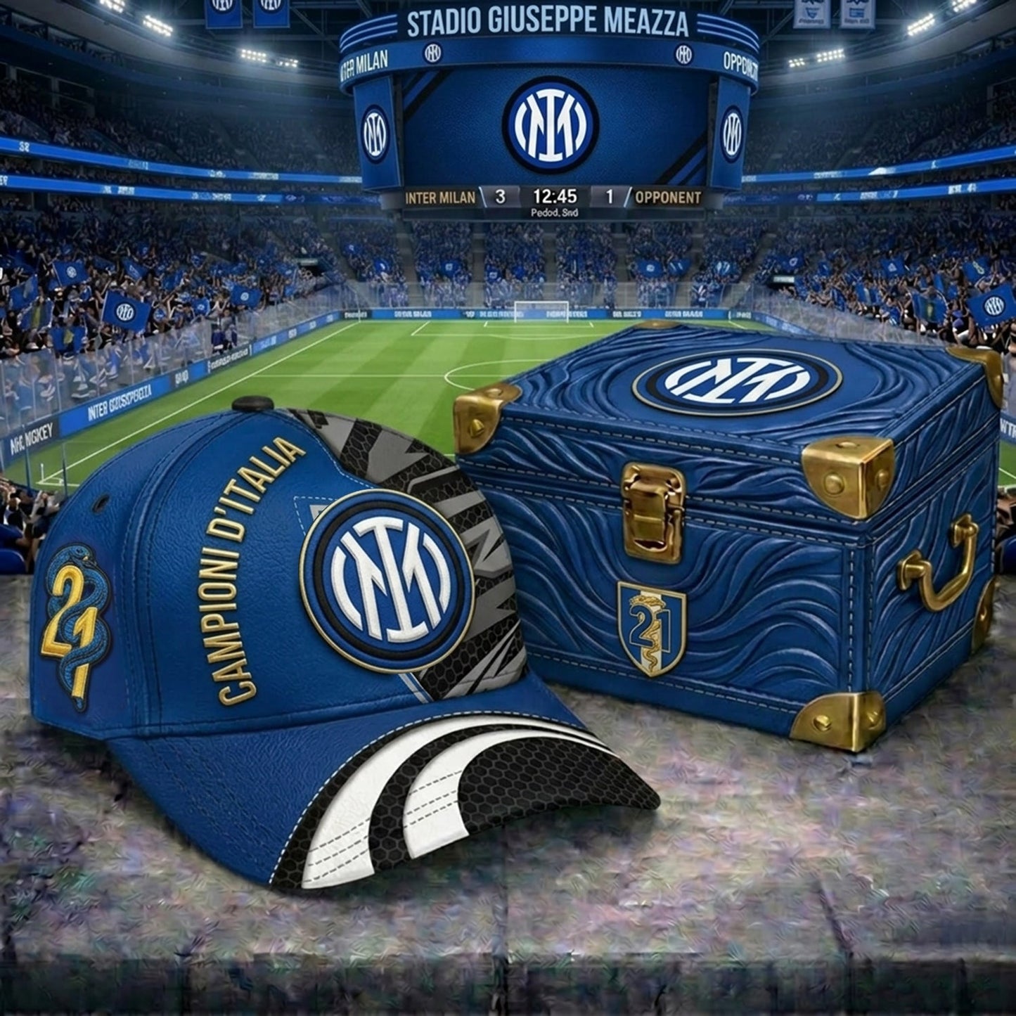 Cappello Campioni d’???Italia Limited X INTER HAT V5 NDT NHM 070526