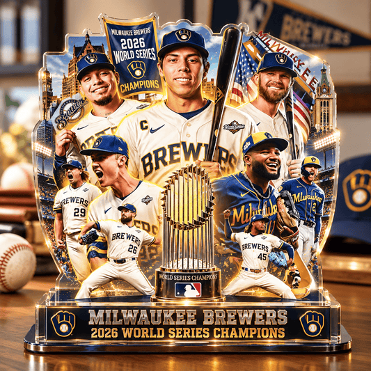 Champion MLB x MIL World Series Acrylic Block