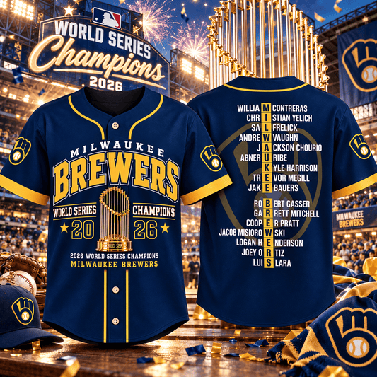 Champion MLB x MIL World Series Jersey