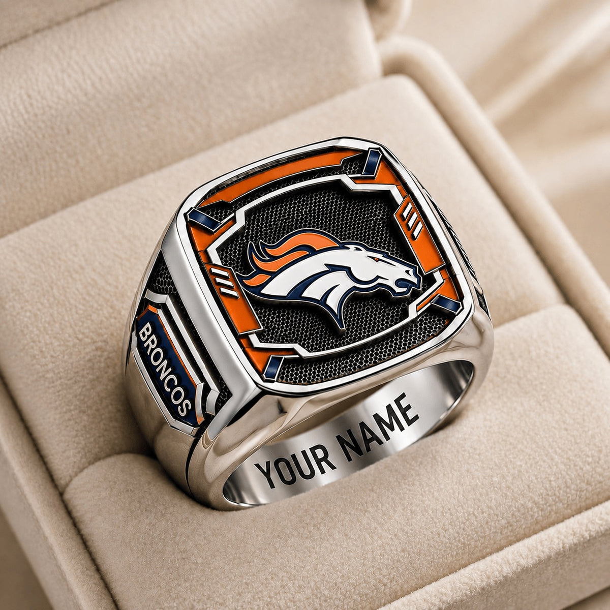 DB NFL Special Ring Custom Any Name Gift For Fan Love