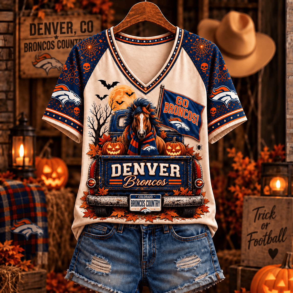 DB Premium Halloween V-Neck T Shirt Gift For Fan