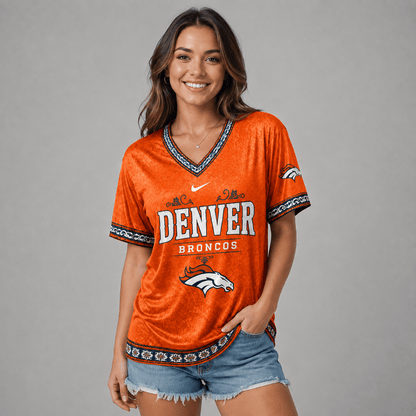 DB Premium NFL Classic Floral Satin Shirt