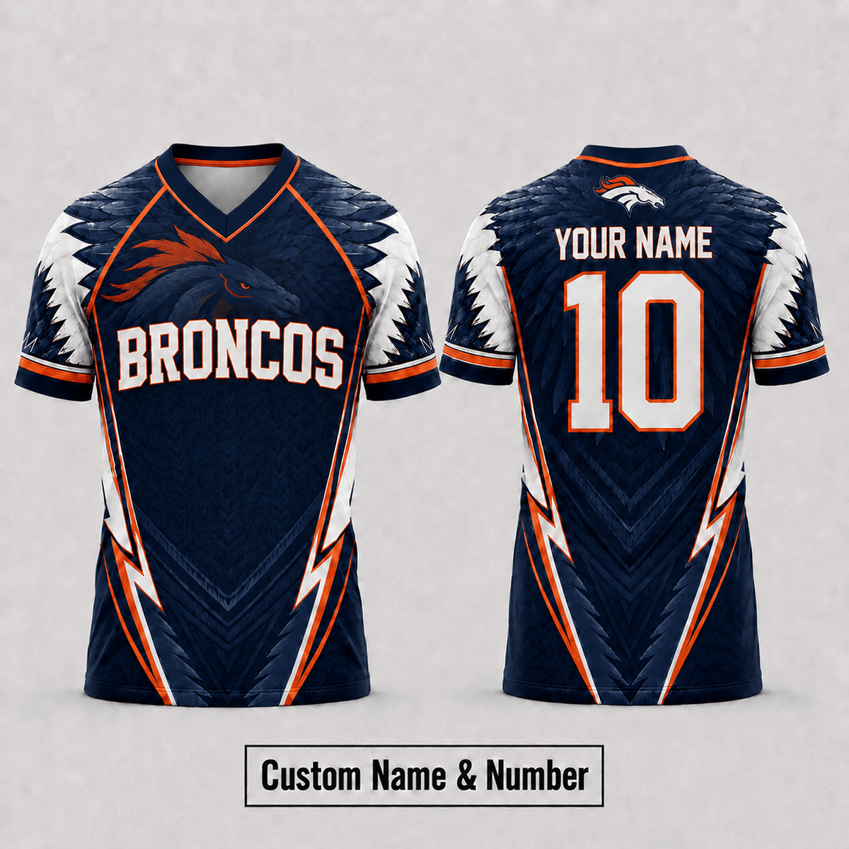 DB Premium NFL Custom Name And Number Jersey For Fierce Football Fans