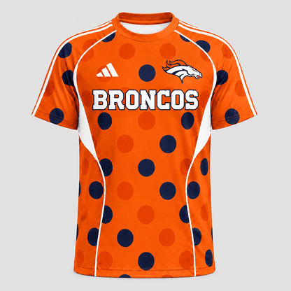 DB Premium NFL Game Day Polka Dot Sports Jersey Shirt
