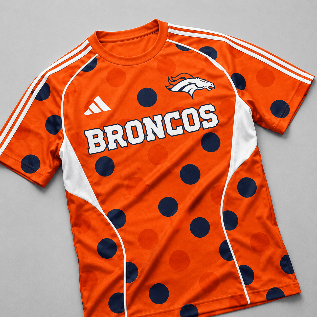 DB Premium NFL Game Day Polka Dot Sports Jersey Shirt