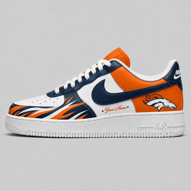 DB Premium NFL Personalized Low Top AF1 Shoes