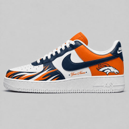 DB Premium NFL Personalized Low Top AF1 Shoes