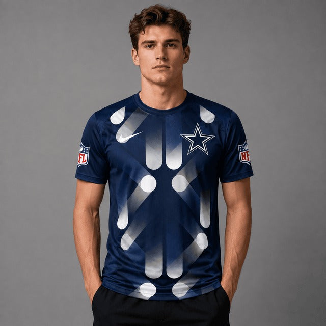 DC Premium NFL All-Over Print Performance T-Shirt