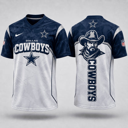 DC Premium NFL Power Graphic 3D V-neck Shirt