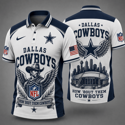 DC Premium NFL Winged Pride Polo