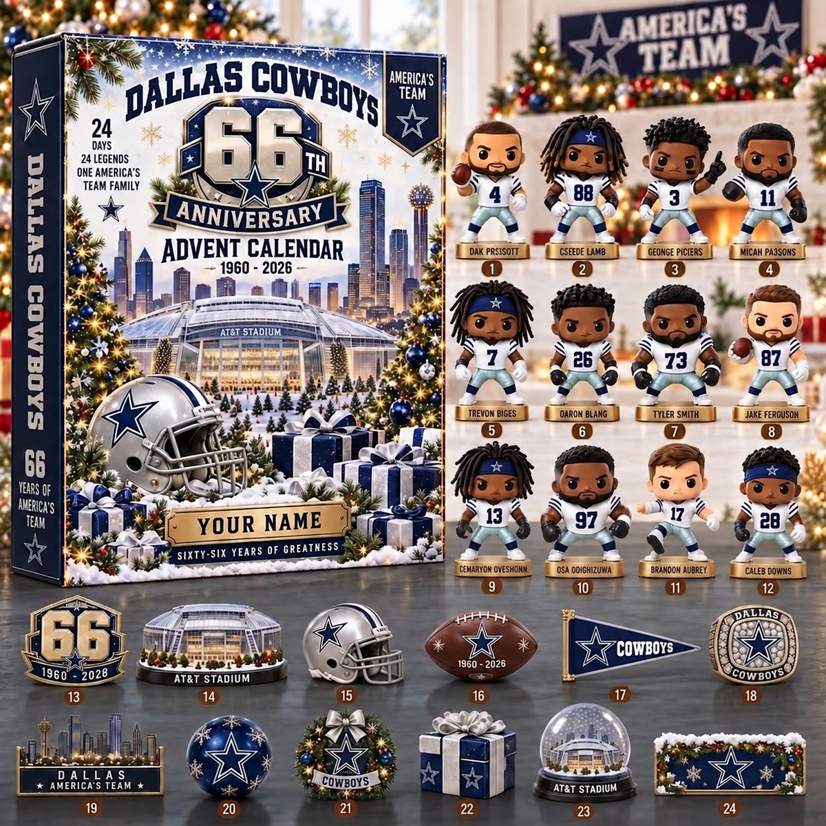DC x NFL 66th Anniversary 2026 Advent Calendar