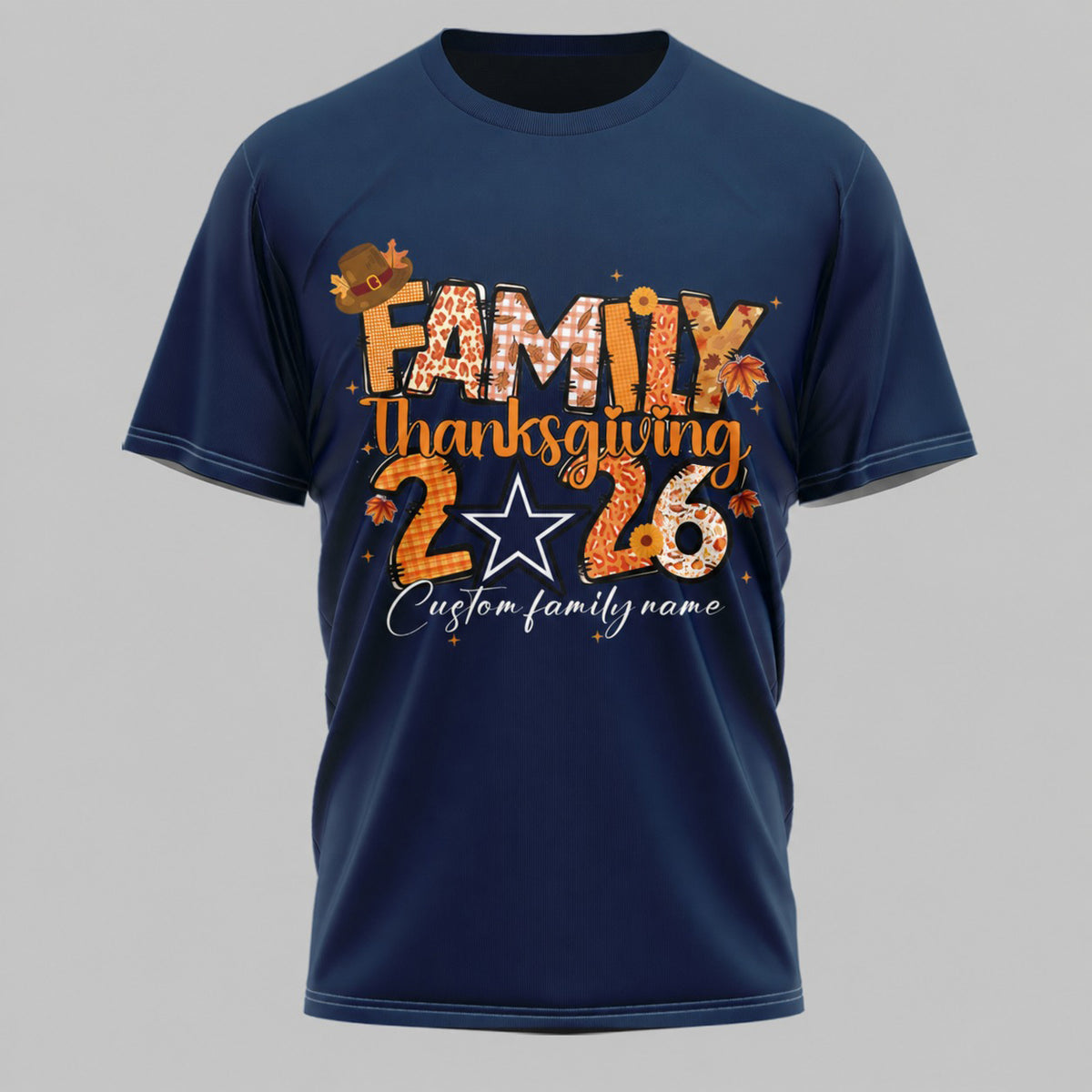 DC x NFL Thanksgiving 3D Shirt