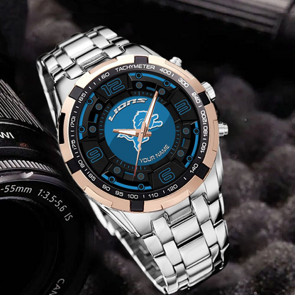 DET x NFL Stainless Steel Watch DatND DVT