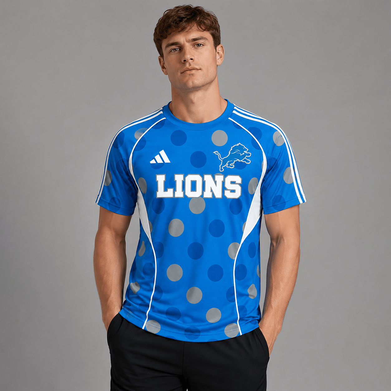 DL Premium NFL Game Day Polka Dot Sports Jersey Shirt