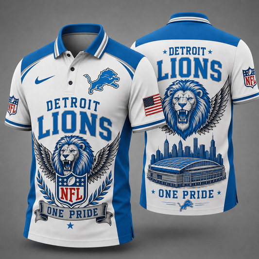 DL Premium NFL Winged Pride Polo