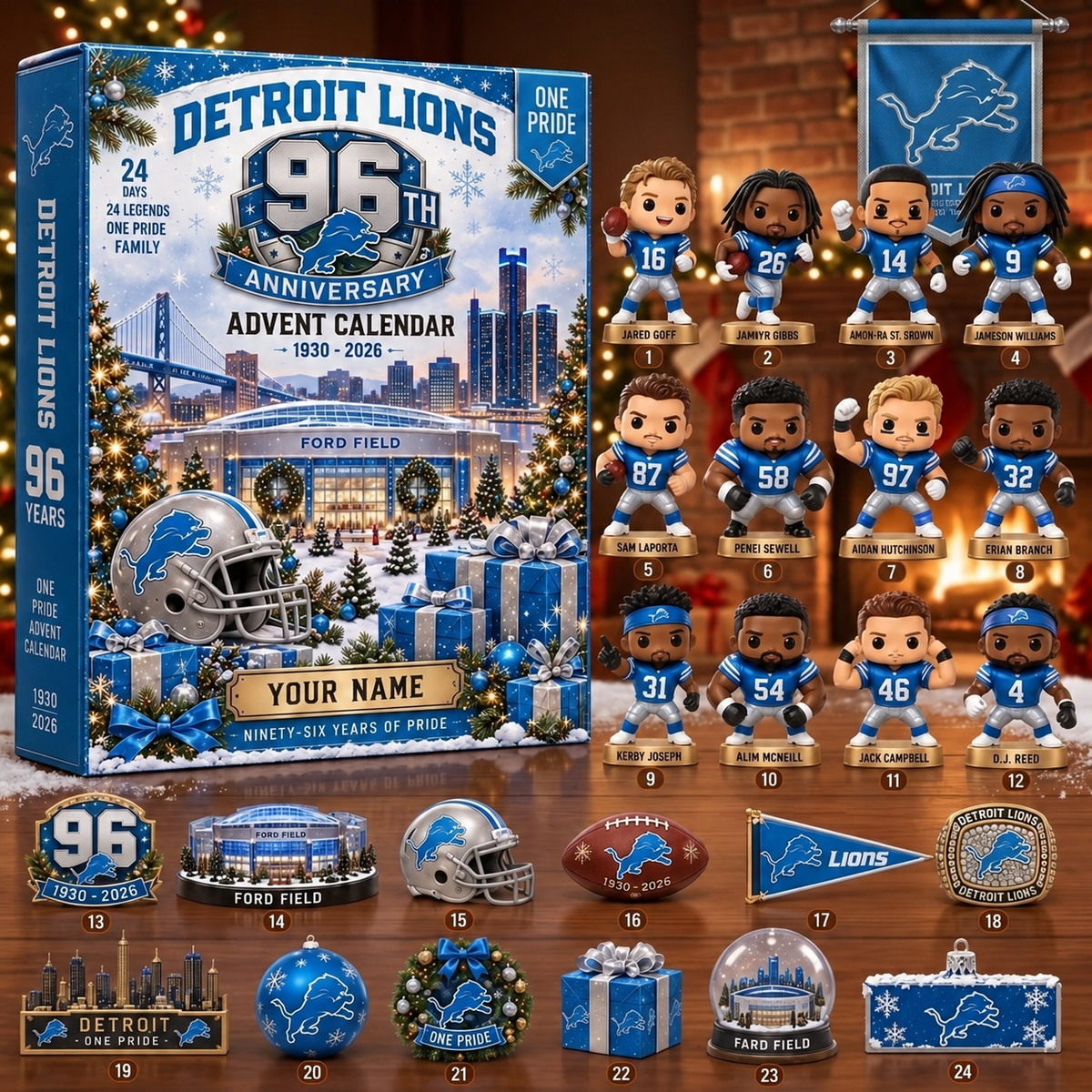 DL x NFL 96th Anniversary 2026 Advent Calendar