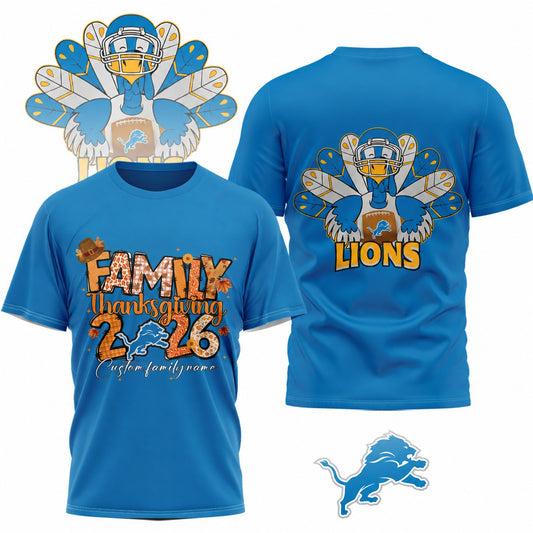 DL x NFL Thanksgiving 3D Shirt