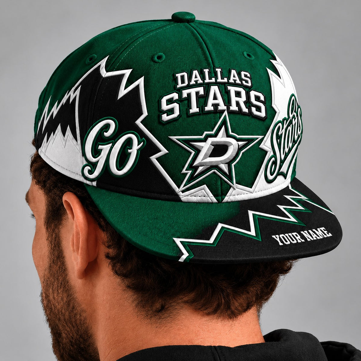 DS x NHL Premium Snapback Hat Personalized Gift For Fan Hockey Men Women