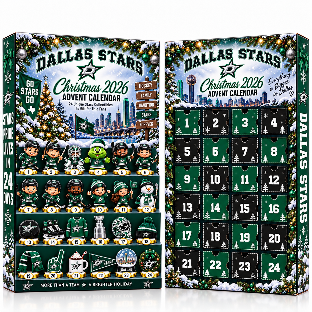 DS x NHL team Advent Calendar Box New Style For Fan