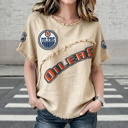 EDM x NHL Women’???s Vintage O-Neck 2905 DatND DVT