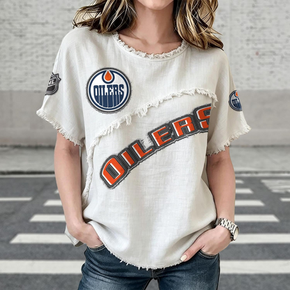 EDM x NHL Women’???s Vintage O-Neck 2905 DatND DVT