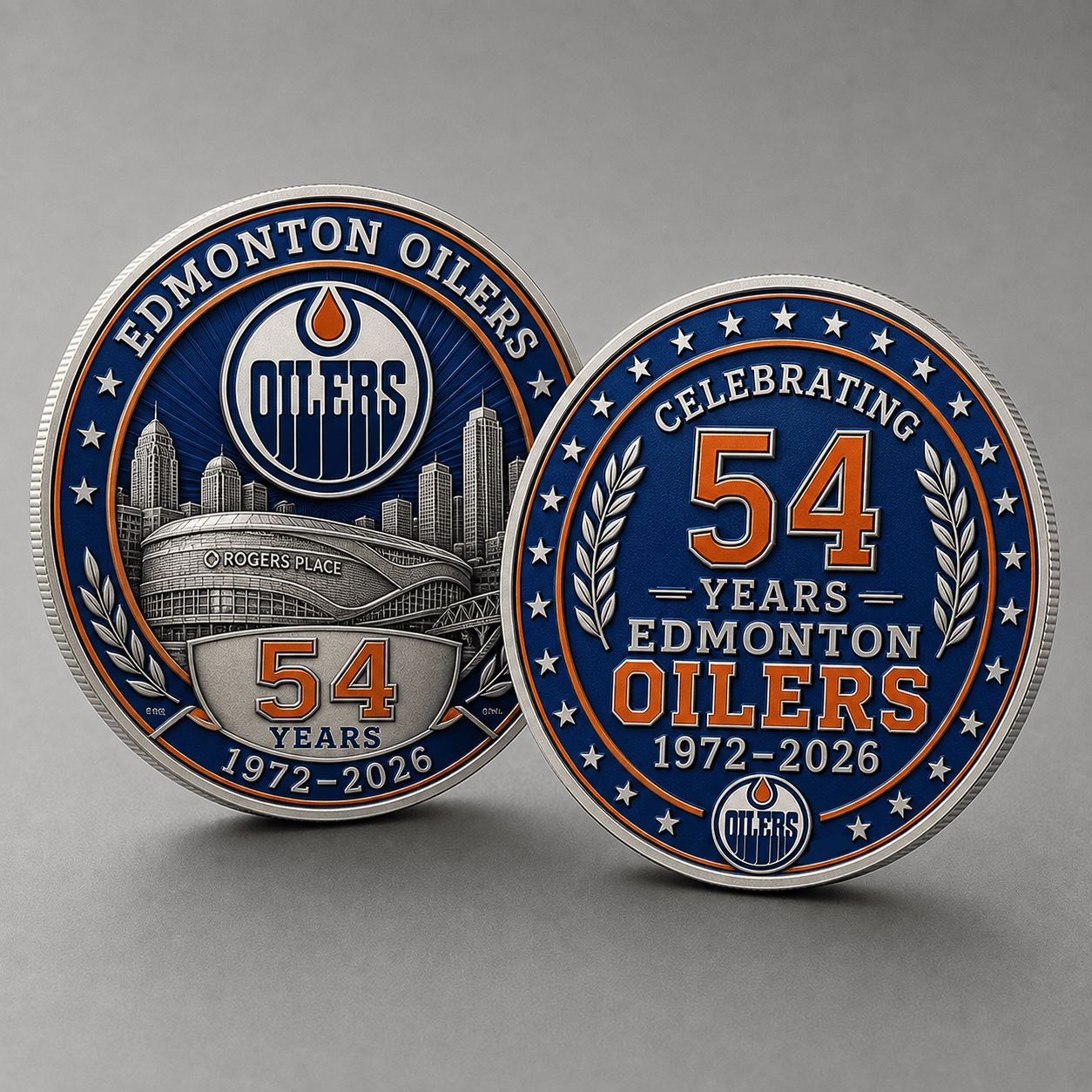 EO Premium NHL Anniversary Commemorative Challenge Coin