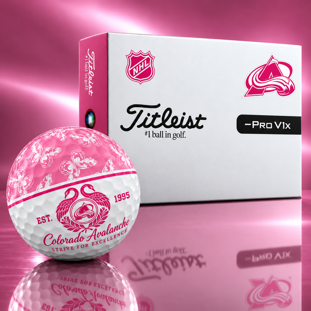 Exclusive Elegant NHL x CA Golf Ball