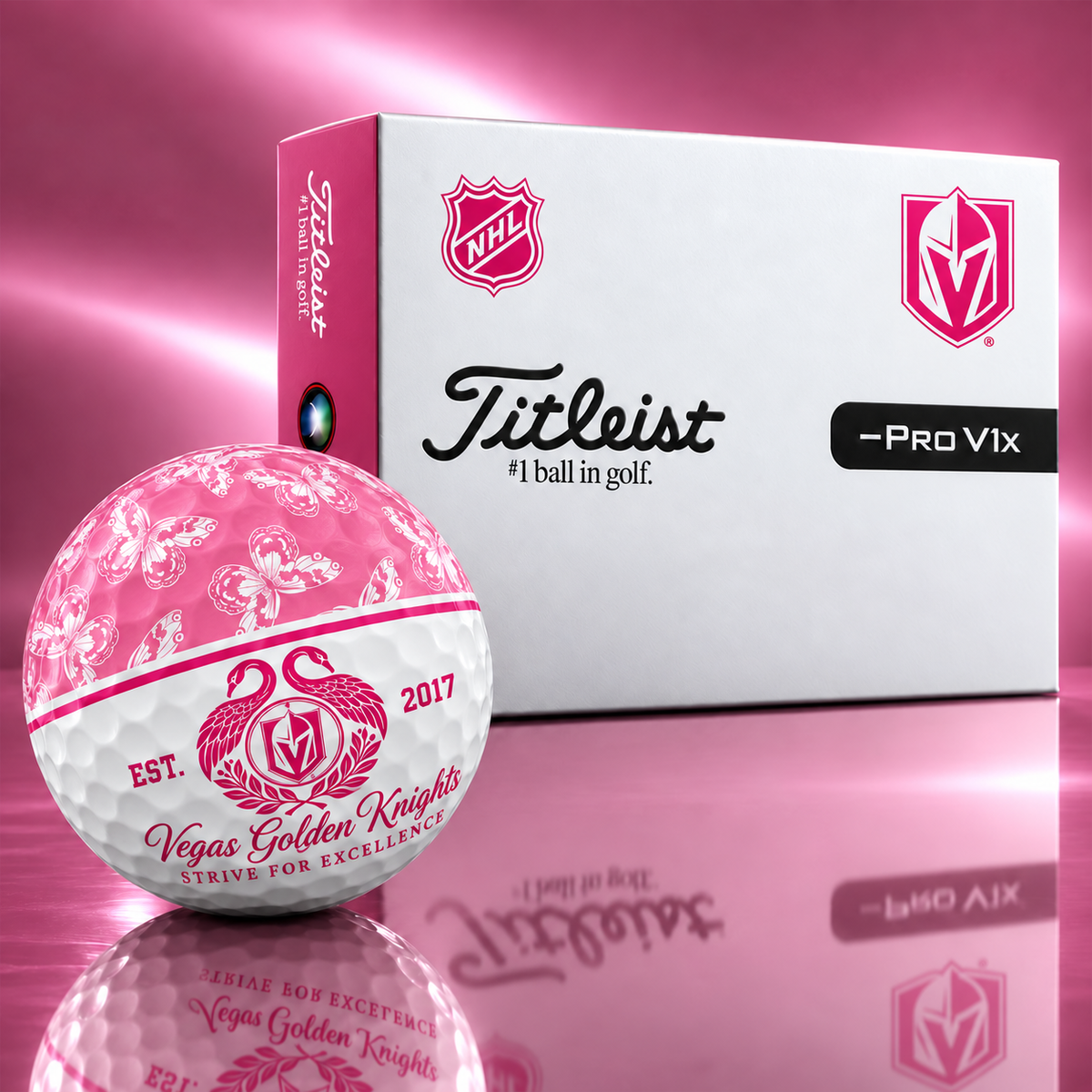 Exclusive Elegant NHL x VEG Golf Ball