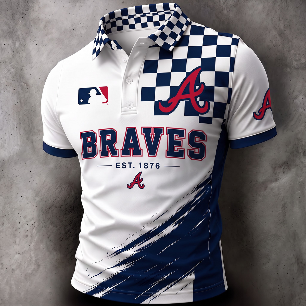 Exclusive MLB x ATL Est Polo Shirt