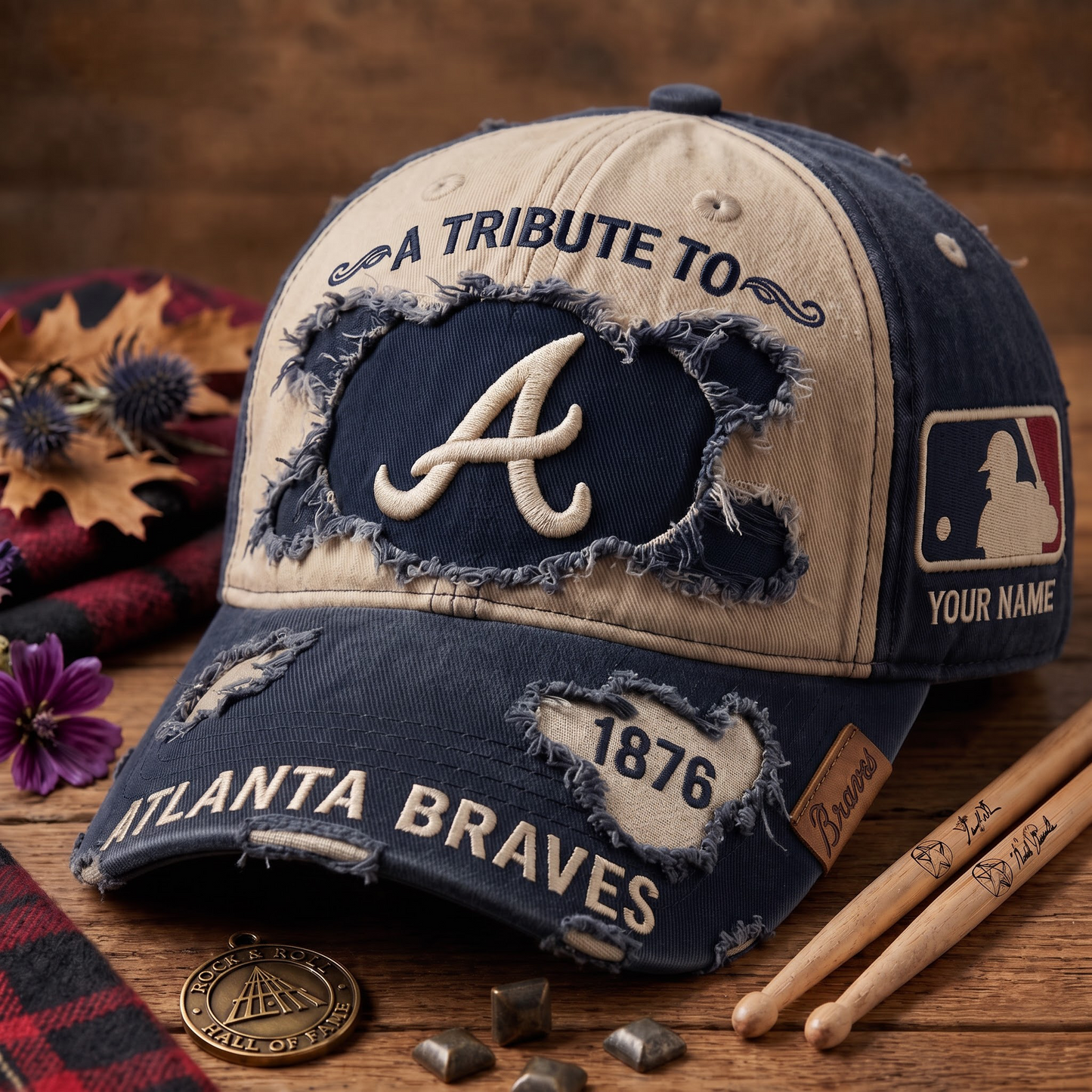 Exclusive MLB x ATL Personalized Name Cap