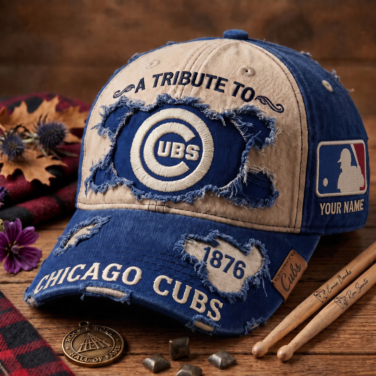 Exclusive MLB x CHI Personalized Name Cap
