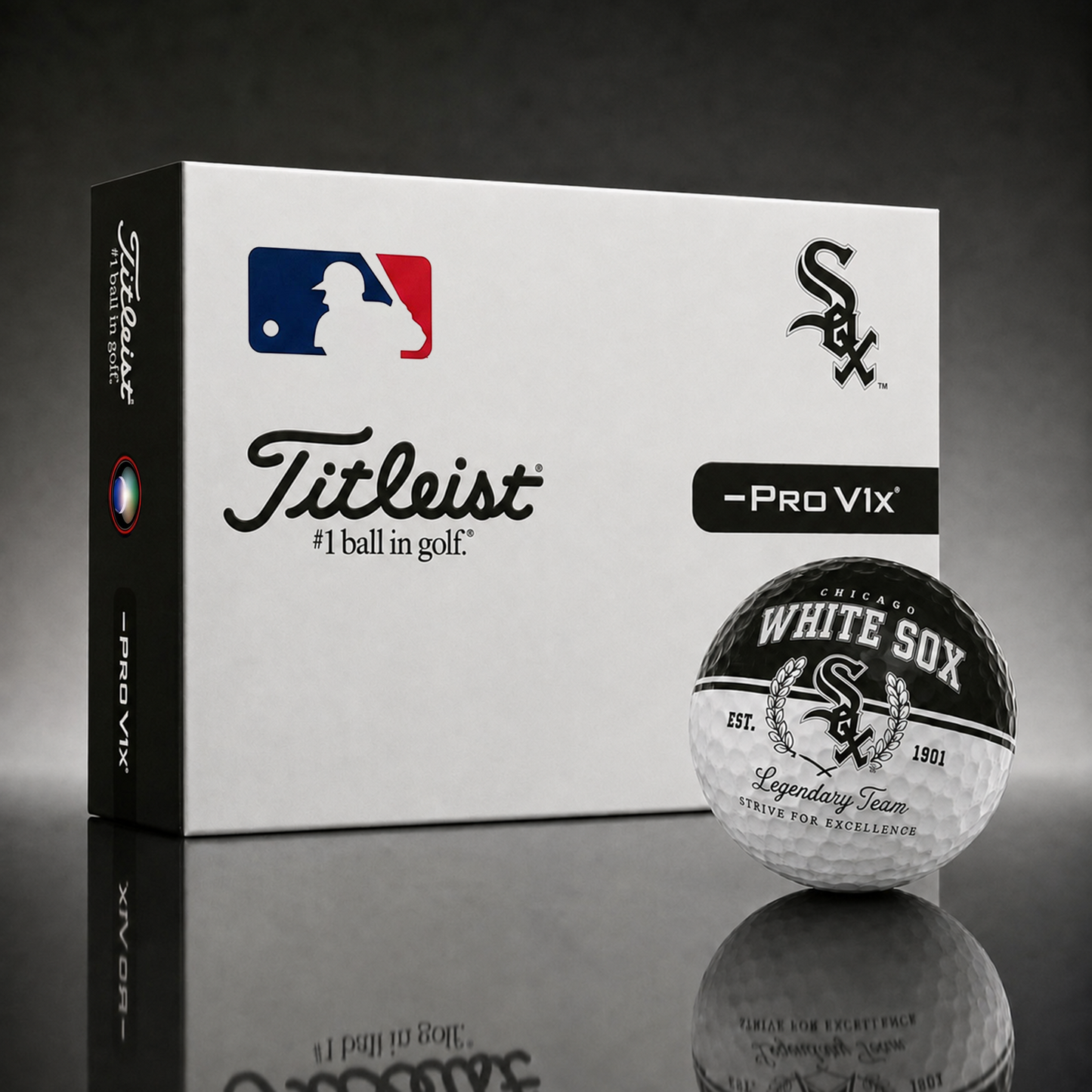 Exclusive MLB x CWS Legendary Team Golf Ball
