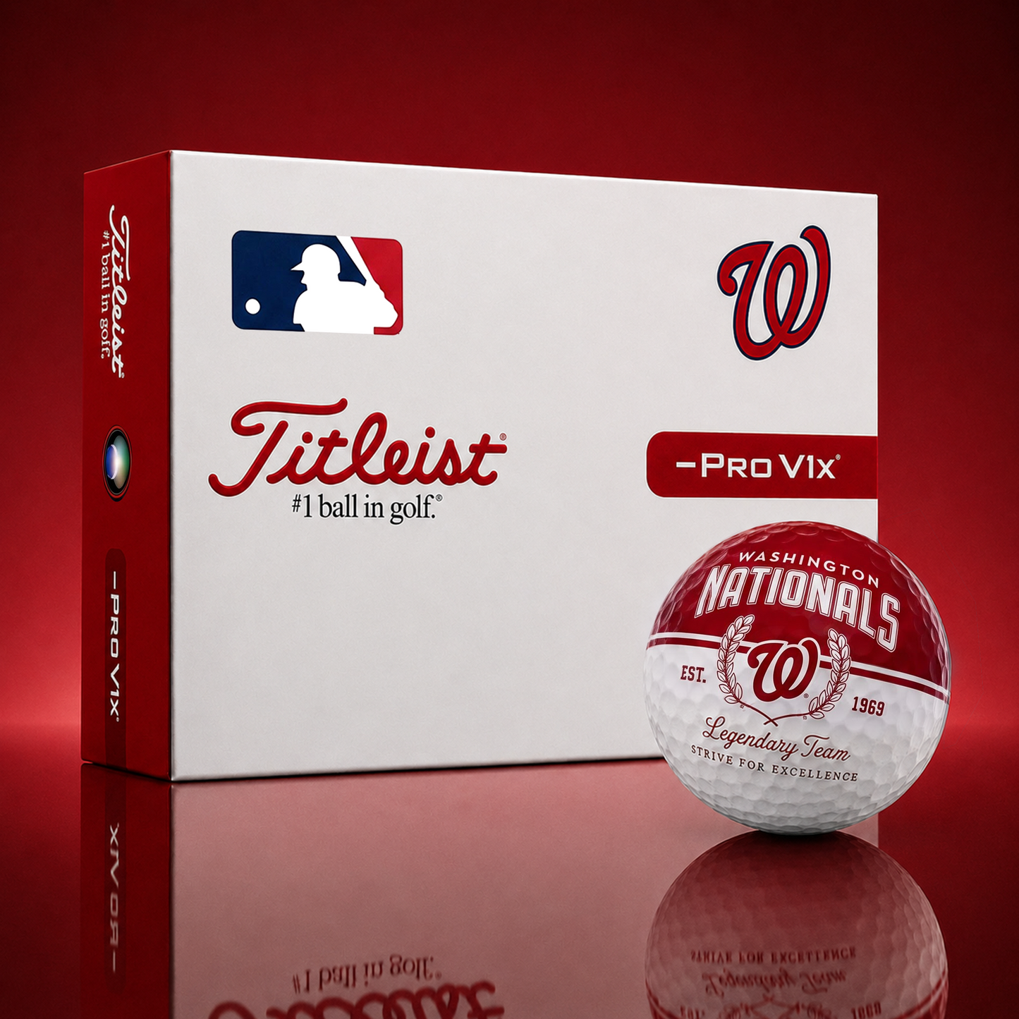 Exclusive MLB x WAS Legendary Team Golf Ball