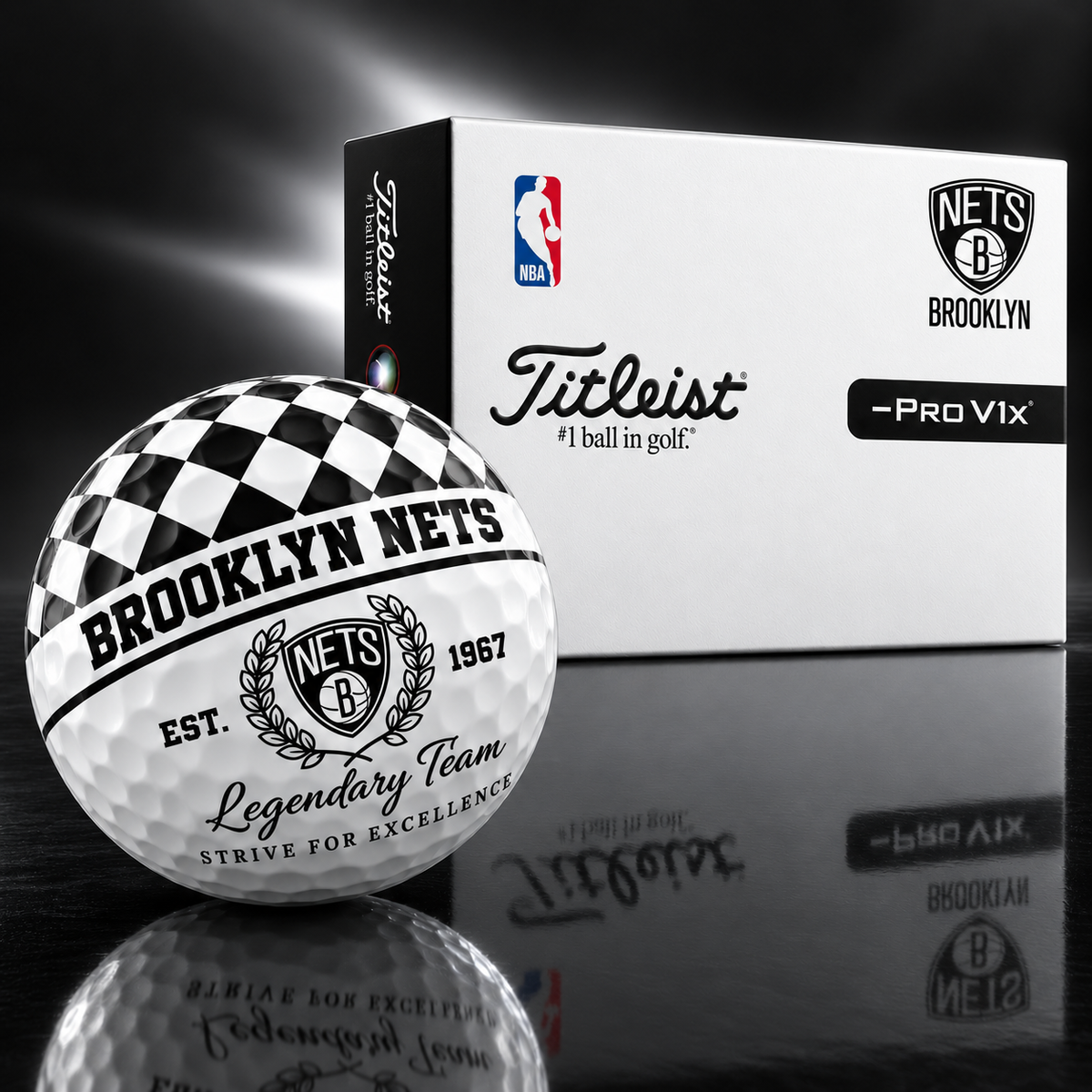 Exclusive NBA x BRO Legendary Team V6 Golf Ball