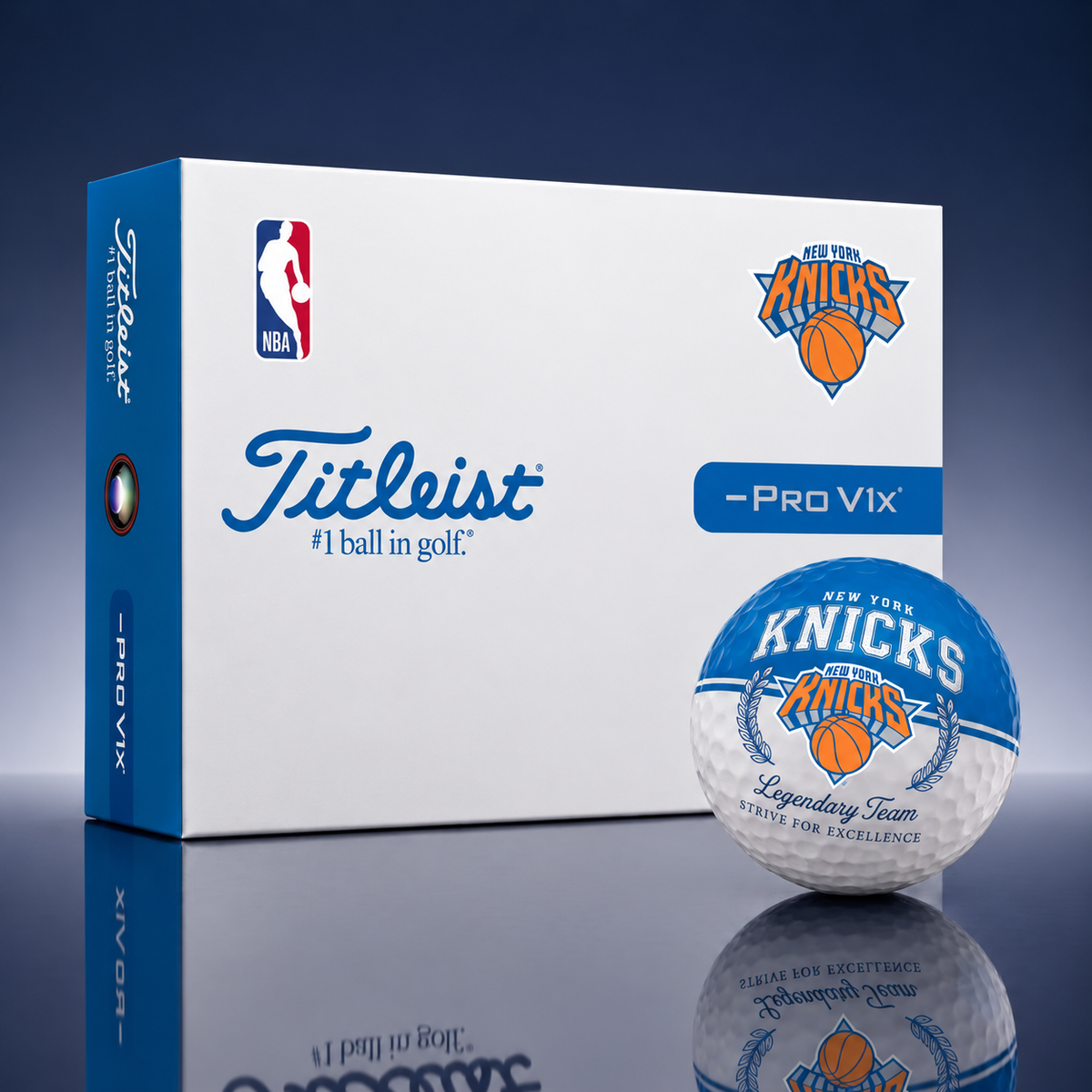 Exclusive NBA x NYK Legendary Team Golf Ball