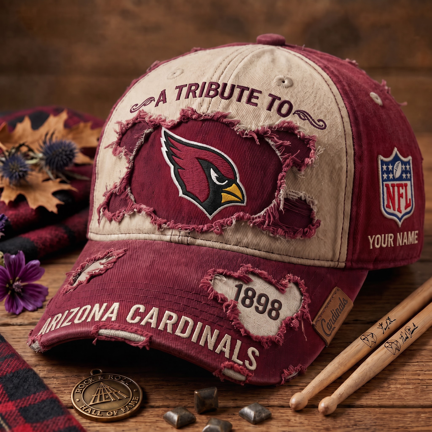 Exclusive NFL x ARI Personalized Name Cap