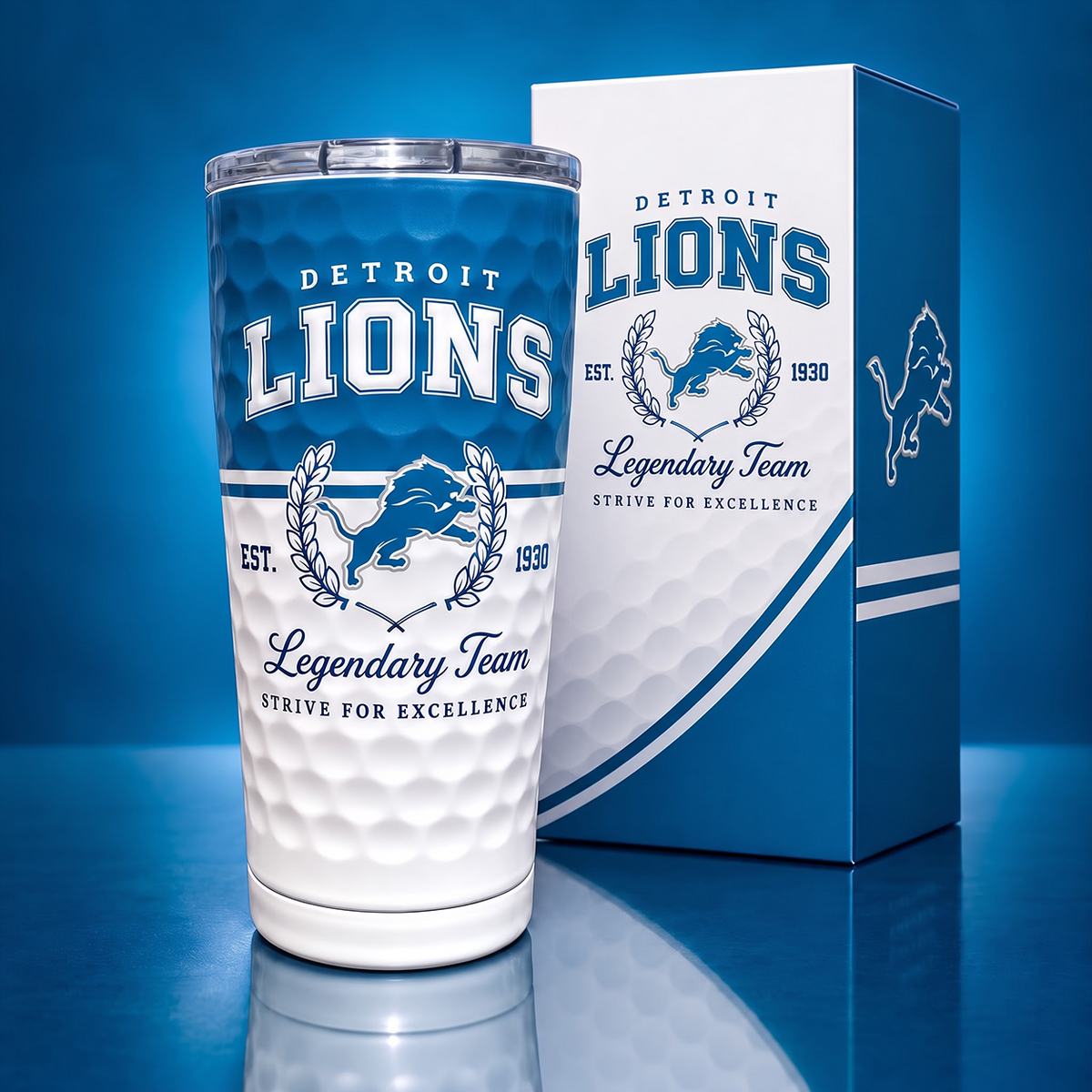 Exclusive NFL x DET Legendary Team Golf Tumbler