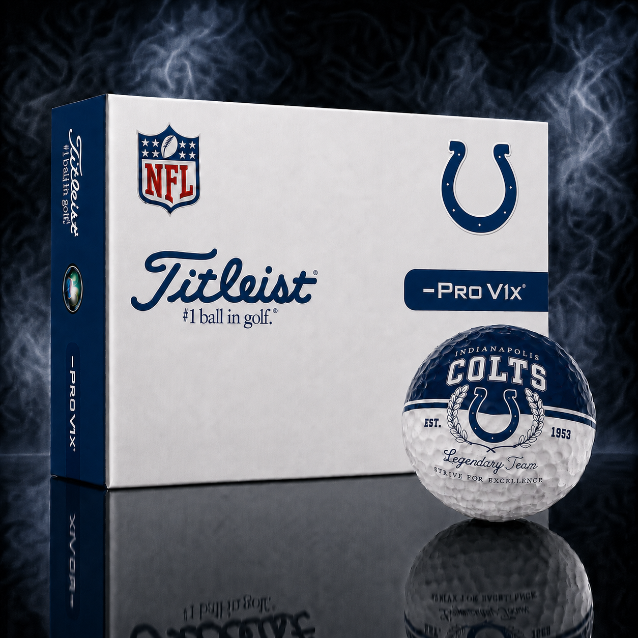Exclusive NFL x IND Legendary Team Golf Ball
