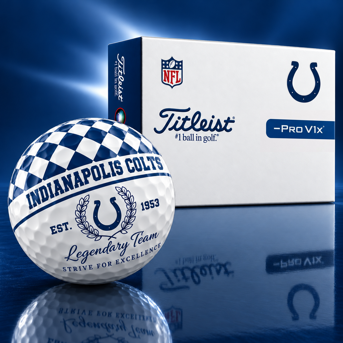 Exclusive NFL x IND Legendary Team V6 Golf Ball HLP HLPHUONG 021026