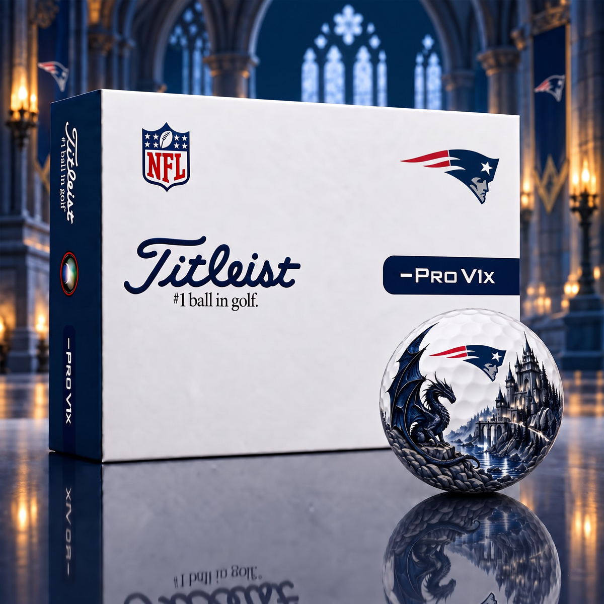 Exclusive NFL x NE Fantasy Golf Ball