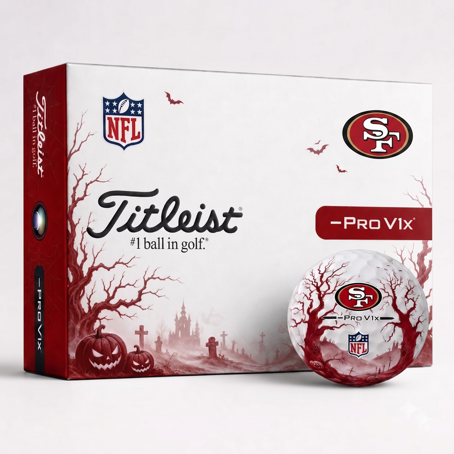 Exclusive NFL x SF Pro Golf Ball