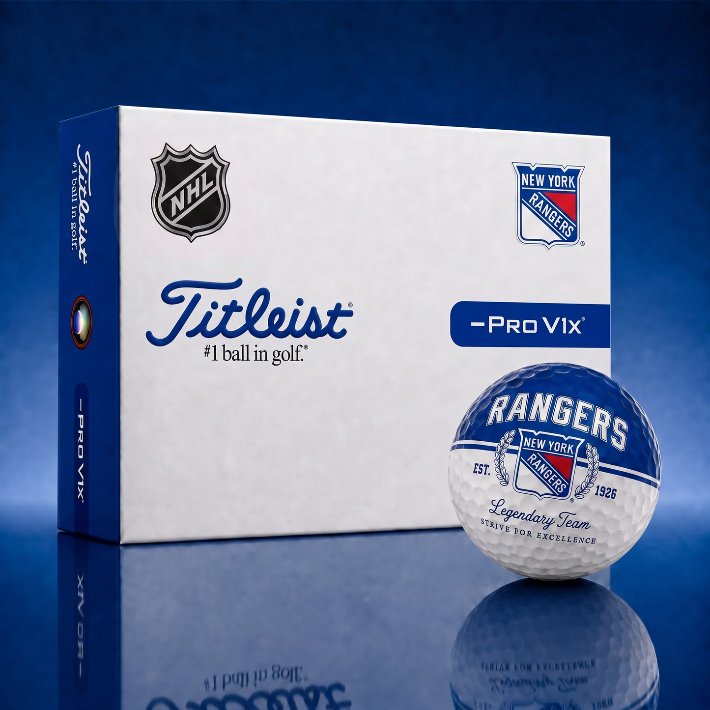 Exclusive NHL X NYR Legendary Team Golf Ball