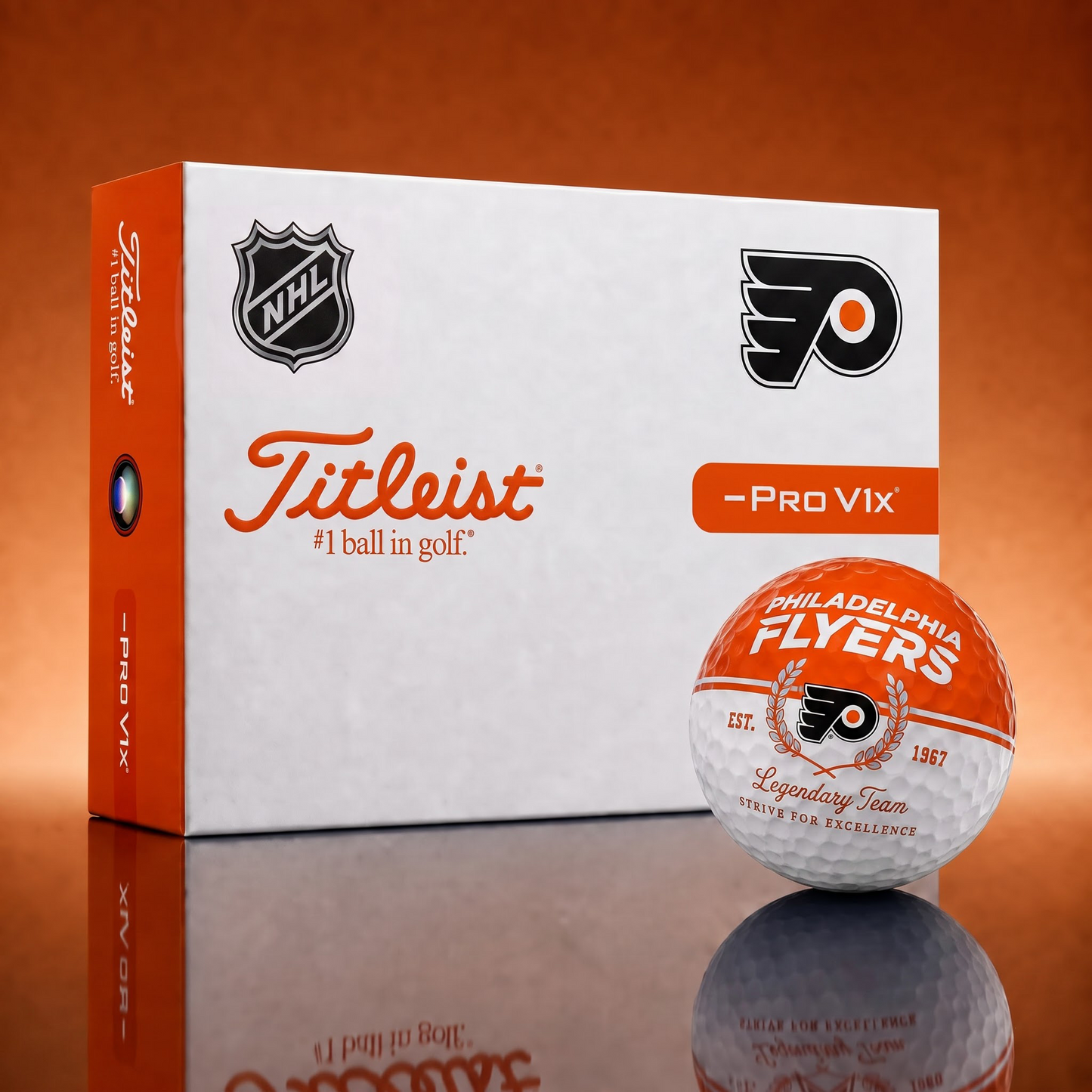 Exclusive NHL X PHI Legendary Team Golf Ball